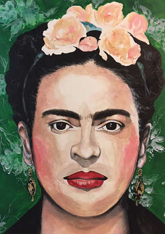Frieda Kahlo – Plato Puzzles